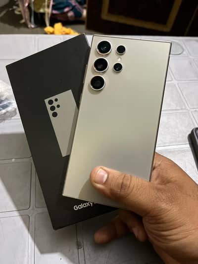 Samsung s24ultra 12/256Gb brand new  dual physical with box