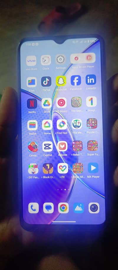 vivo y17s 4+4gb 128gb only exchange gaming phone