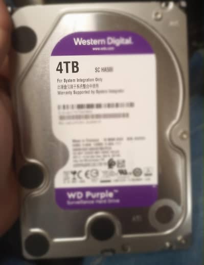 WD & Seagate 4TB Hard Drive