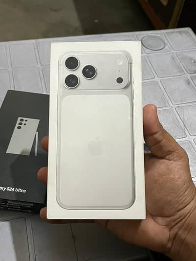 iphone 17 pro max box pack non active apple jv 256GB