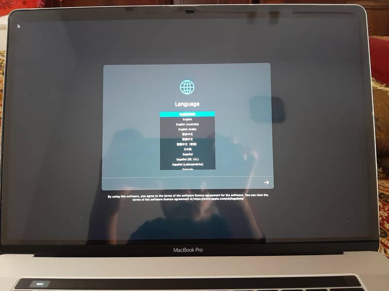 MacBook 2019 Intel model 3