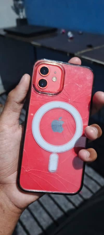 Iphone 12 64gb back brake urgent sale