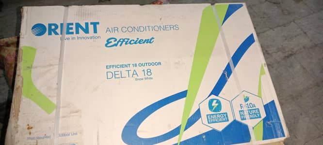 orient A. C,Delta 18, 1.5 ton, sonw white