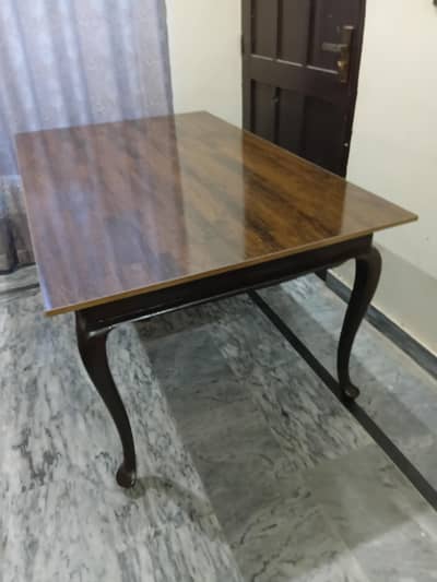 shesham wood dining table without chairs
