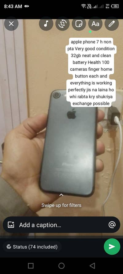 apple phone 7/15.8. 3 version
