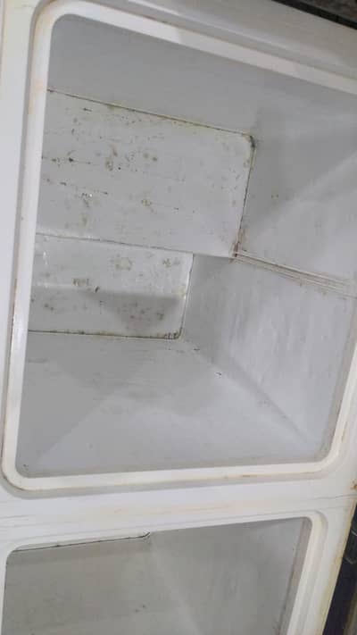 waves double door freezer + chiler