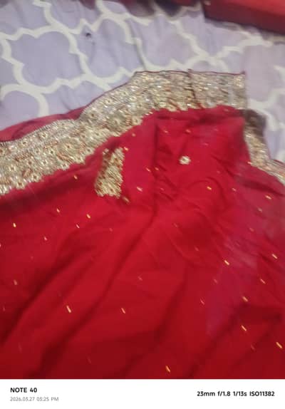Heavy Bridal Dress – Urgent Sale” “Bridal