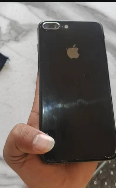 iphone 7 plus 256 gb pta official approved just glass change