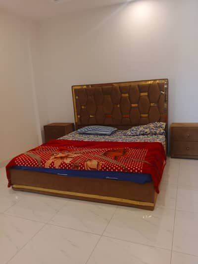 Flat for rent 1bed ROM full furnished apartments safe and scour 100%coupe allow