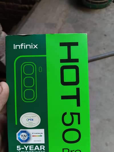 infinix hot 50 pro 8 128 new condition
