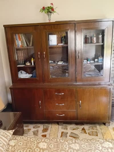 Shisham wood bookcase/ mutistorage