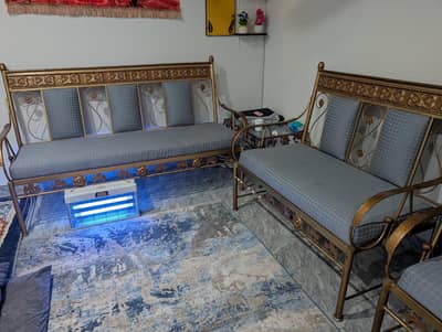7 seater iron sofa set