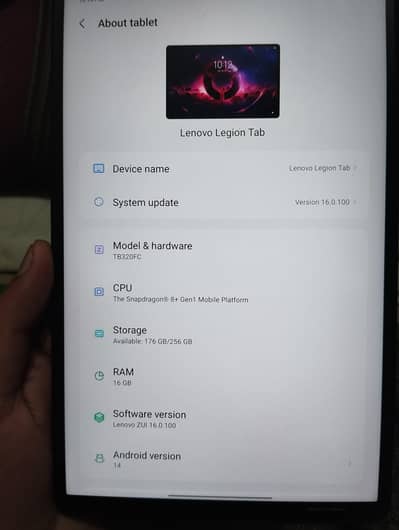 Lenovo Legion Tab