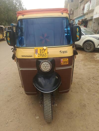 sazgaar rickshaw  2017 for sale.