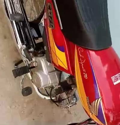 Honda CD 70 urgent for sale 03480621430 WhatsApp call me