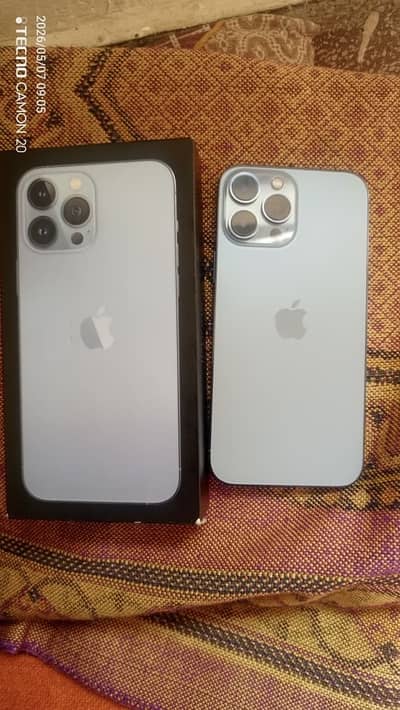 iphone 13 Pro Max 256gb Non PTA LLA BH 84% 10/10 with Charger box