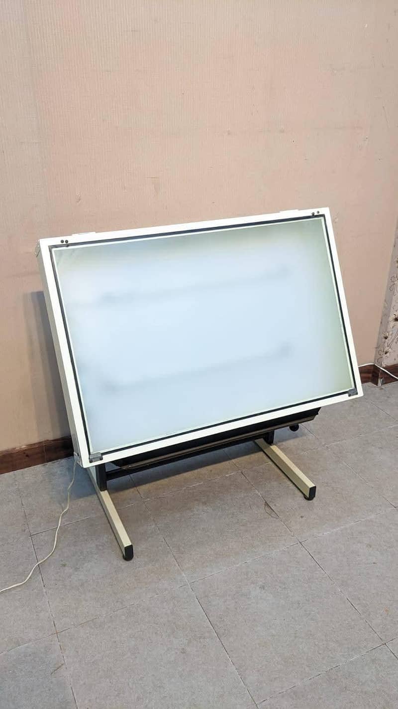 Professional Architect Drafting Table with Light 1