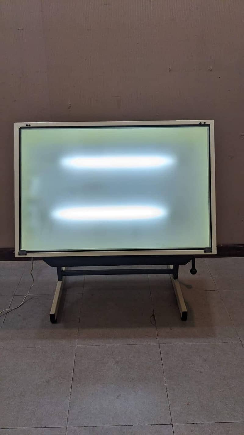 Professional Architect Drafting Table with Light 4
