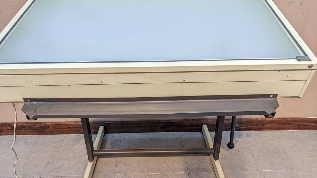 Professional Architect Drafting Table with Light 6