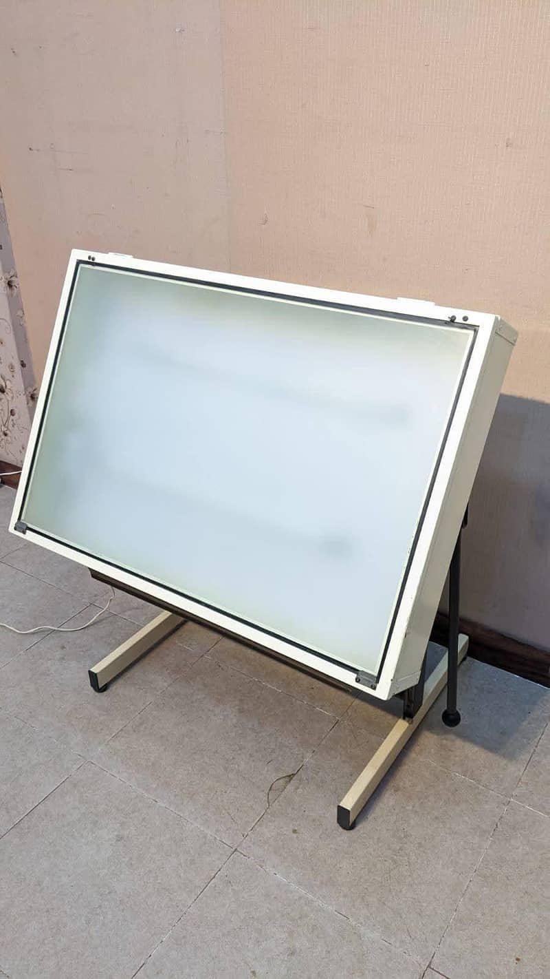Professional Architect Drafting Table with Light 9