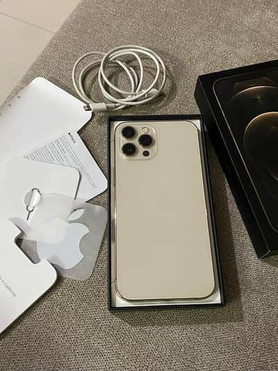 Apple I phone 12 pro max official PTA affroved 256  gb memory