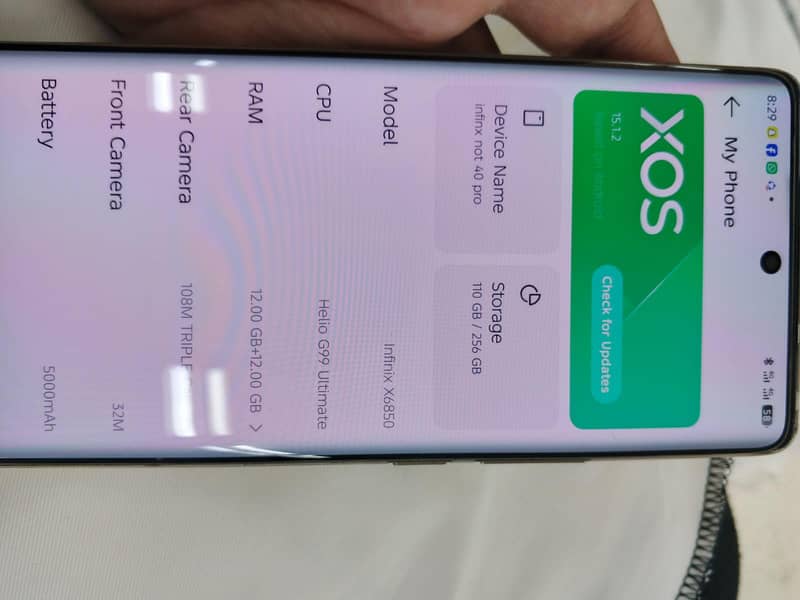 note 40 pro new condition 4