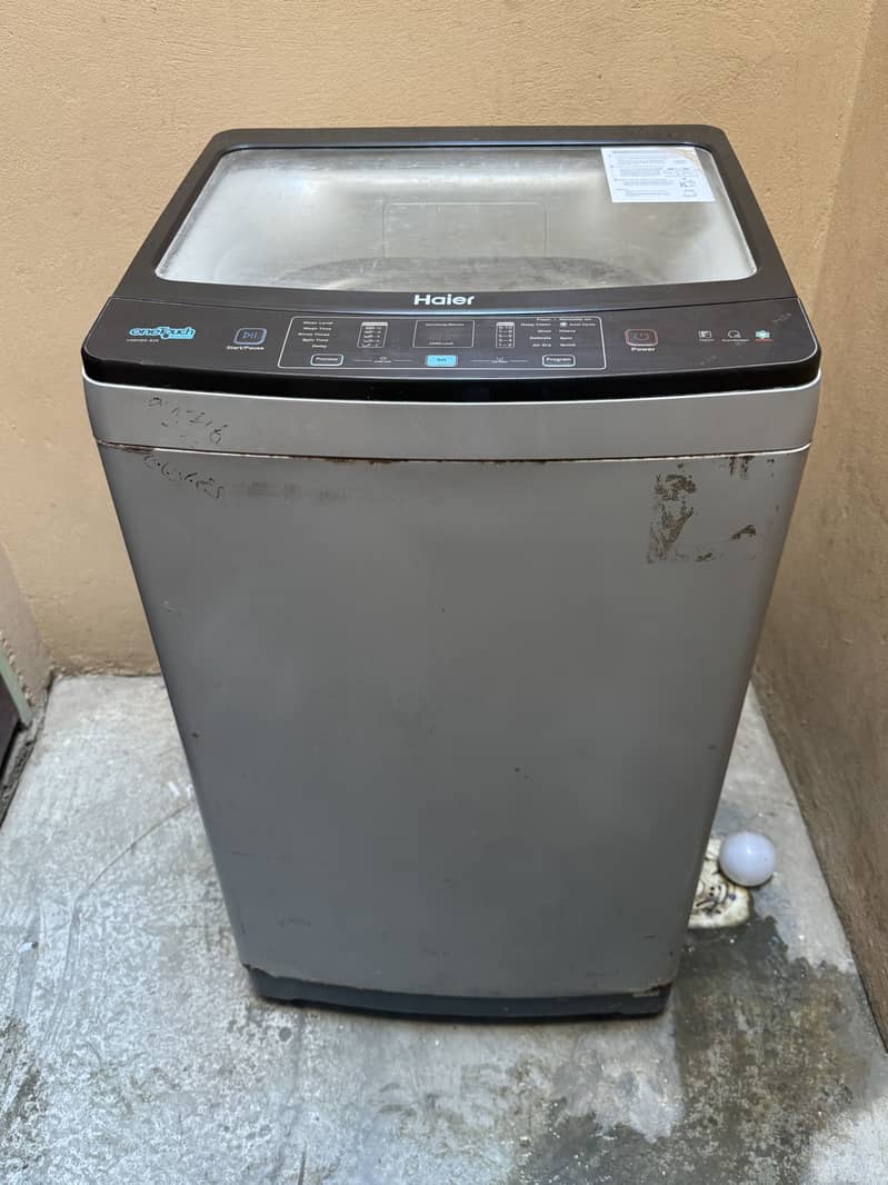 Haier fully automatic washing machine 0