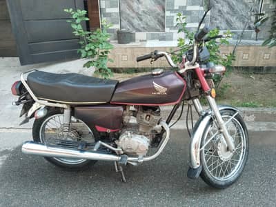 Honda 125 (Golden Number) For Sale  03338696456