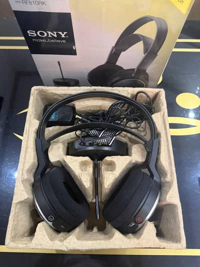 SONY wireless stereo headphone system for sale