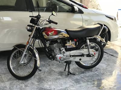 Honda CG 125 Golden Edition 2024 model 2025 shape Self start