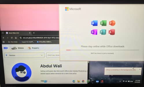 Micrsoft Word, Powerpoint, all apps office