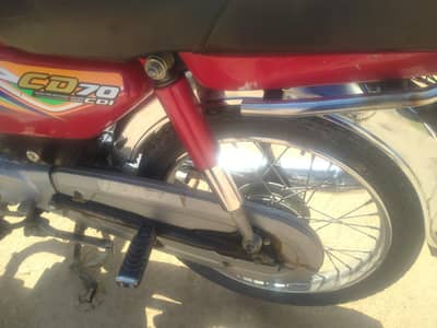 Honda CD70 Red