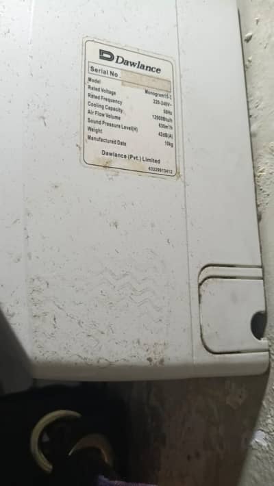 DAWLANCE 1 TON NON INVERTER AC model 2020.