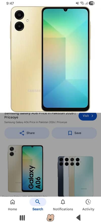 Samsung galaxy A06