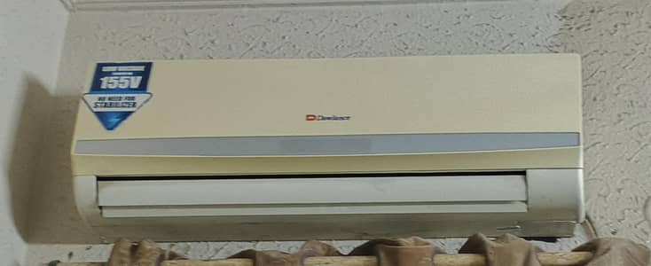 Dawlance split ac ,genuine gas , low voltage 155V