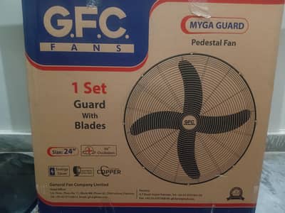 GFC pedestal fan 24 inch. brand new 13500