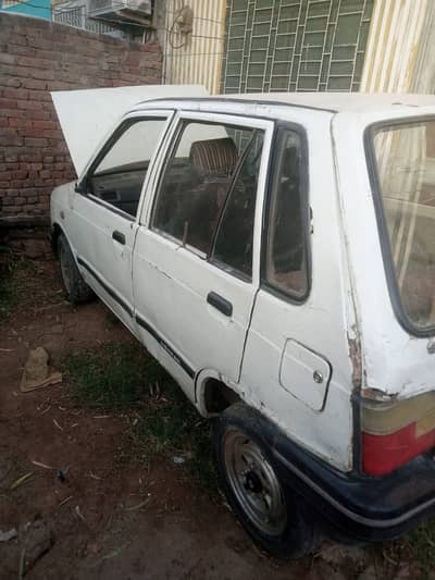 Suzuki Mehran Scrap | 1991 Model | White color