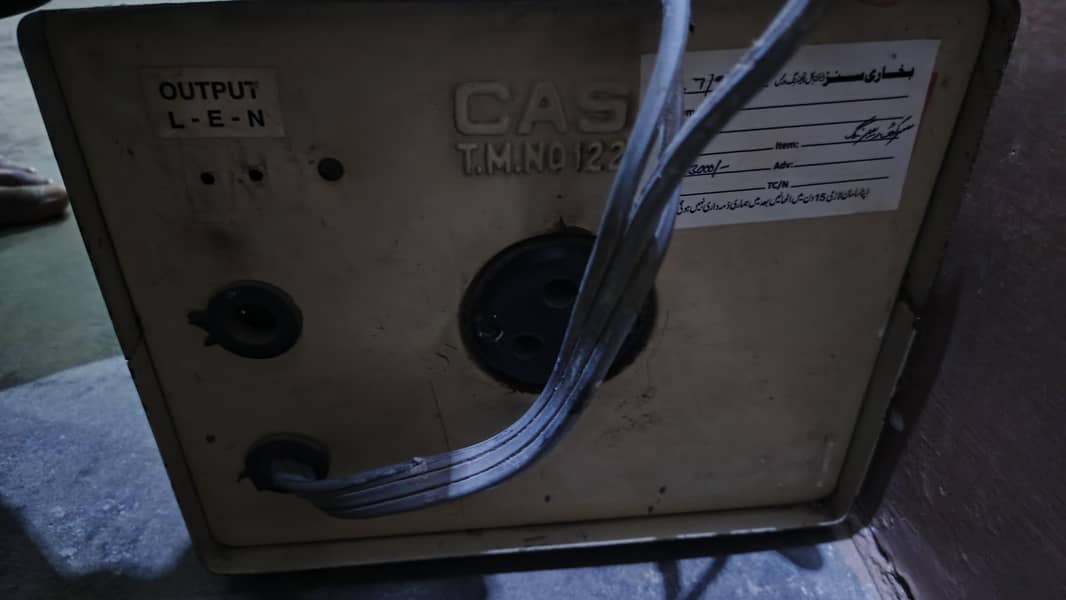 Casio 5kv Stabilizer 2