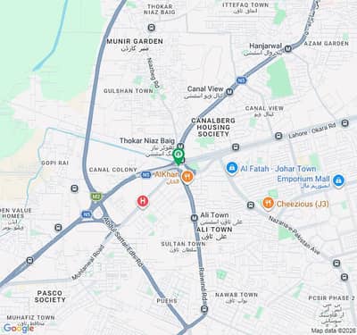 Chowk Thokkar Niaz Baig Along With Toyota Ravi Ideal For Motor Show Room 102 Feet Front Also Suitable For Public Interest Items And Ideal For Commercial Plaza