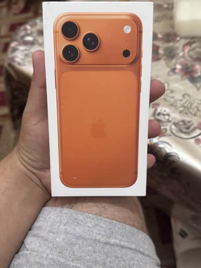 Iphone 17 Pro Max / 256gb / orange / Jv / Box pack