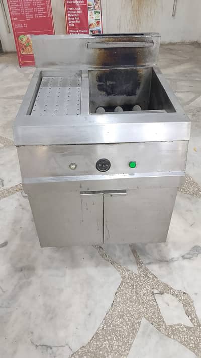 Shawarma Counter, Fryer For Sale For Hotel & Restaurants