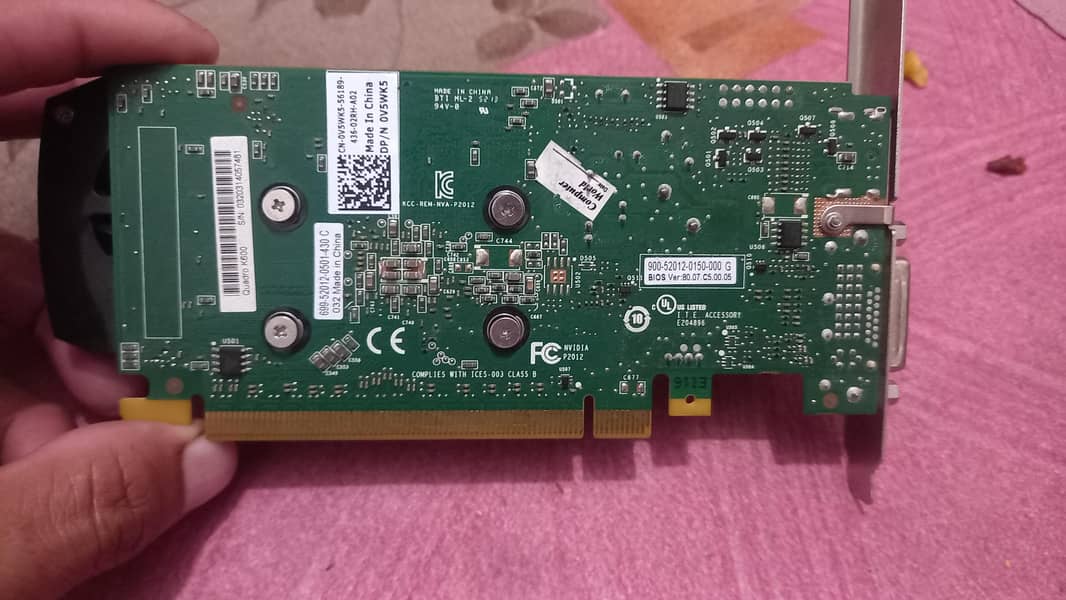 Nvidia quadro k600 2