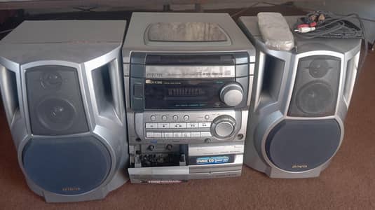 Aiwa cd and cassette player