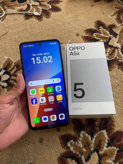 OPPO  A5X. 4+4/128 NEW Exchange android 16 update models