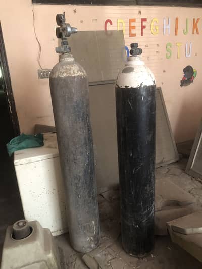 Oxygen cylinders