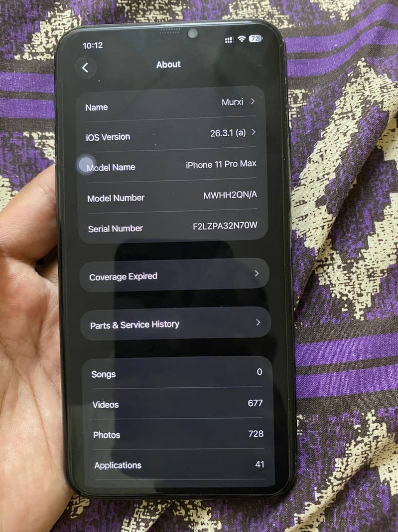 Iphone 11 pro max 5