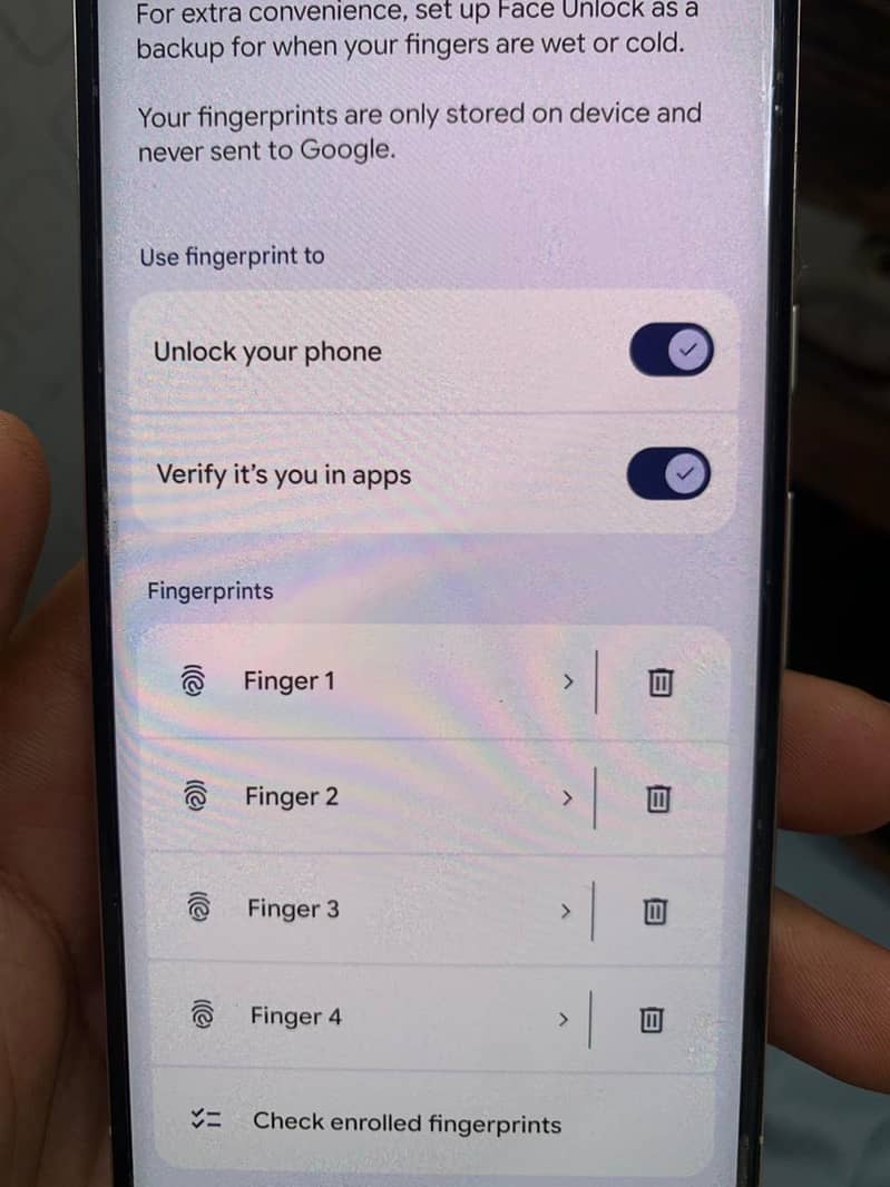 Google 7 pro 7