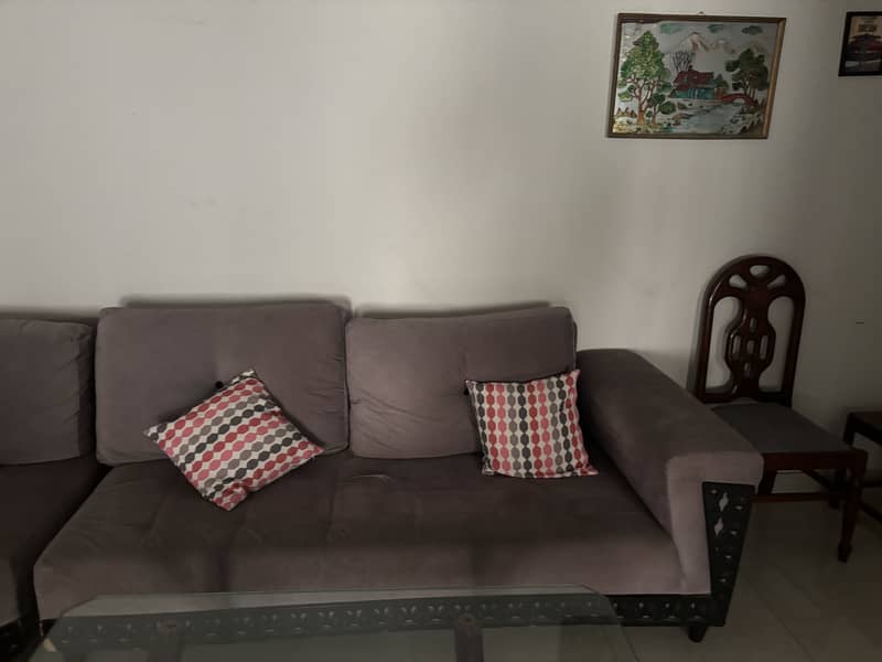 L shape sofa 1