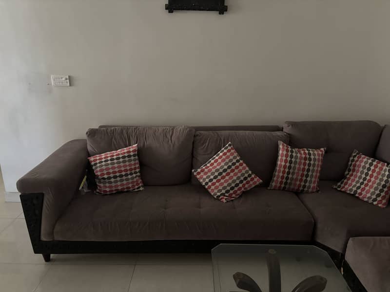 L shape sofa 2