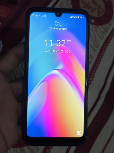 infinix smart HD 3/32 pta approved all okay plus mobile box